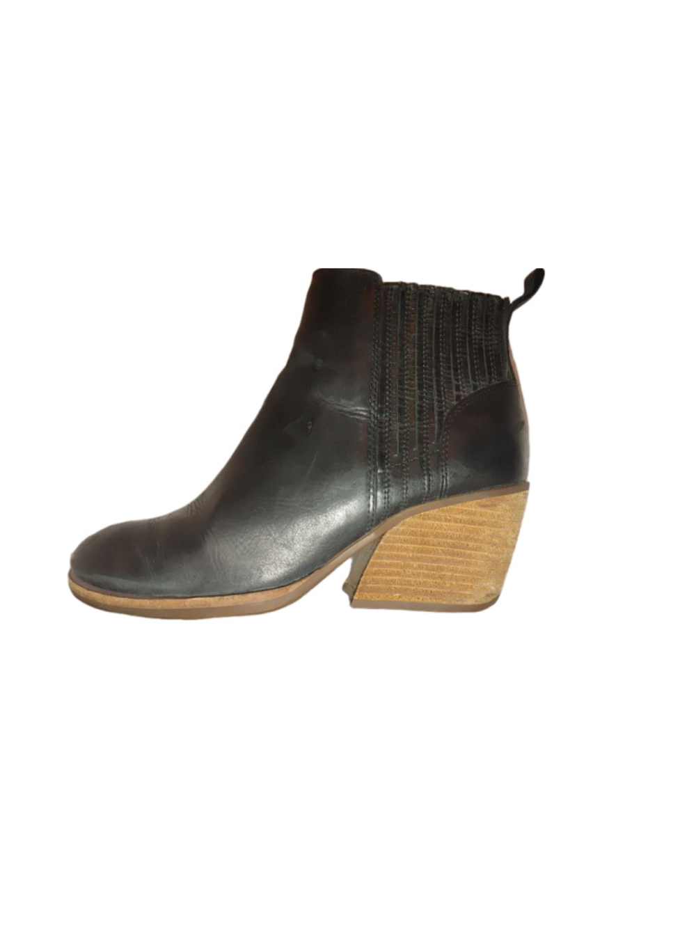 Korks Hadley Chelsea Leather Booties Size 8M